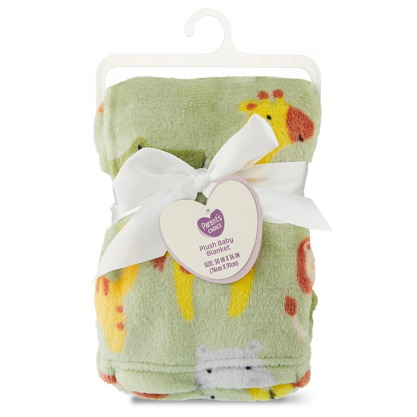 Colcha de Felpa para Bebé con Estampado Safari