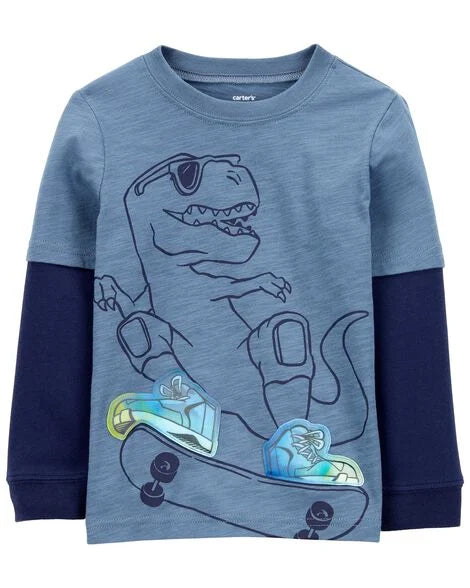 Camisa manga larga Dino Carter's