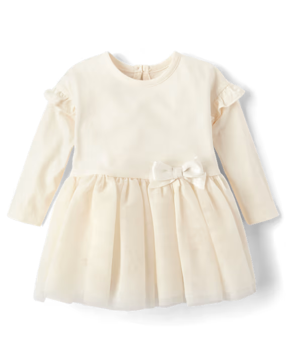 Vestido de tutú blanco - The Children’s Place