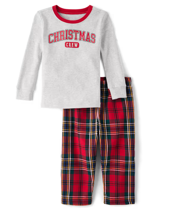 Pijama navideña a cuadros - The Children’s Place