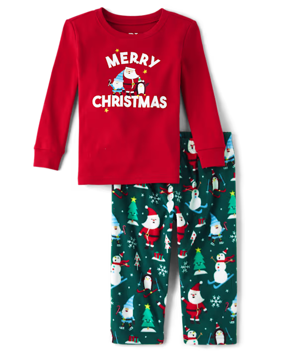 Pijama estampado navideño - The Children’s Place