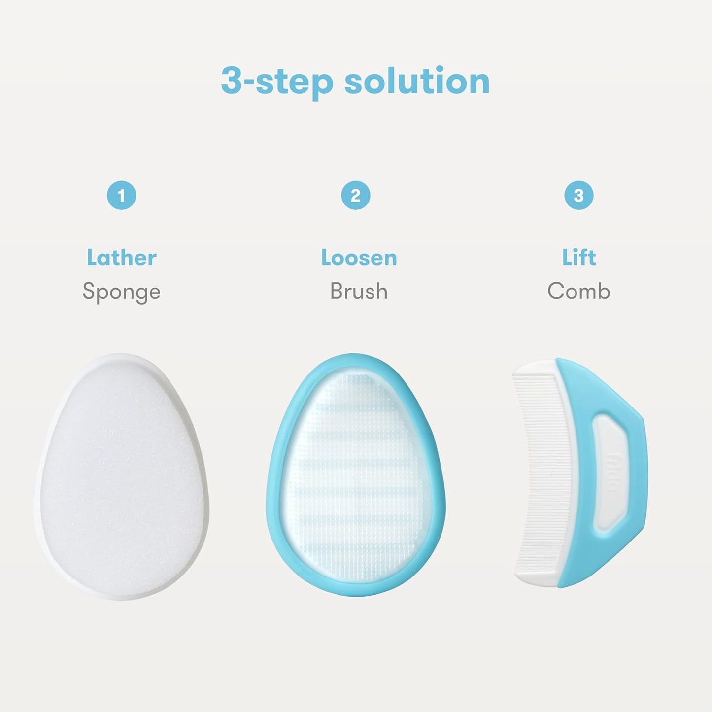 Esponja Removedora De Escamas para Bebés- Frida Baby