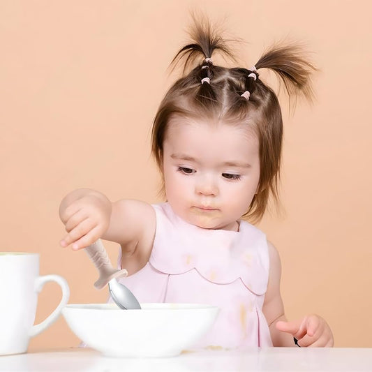 Juego de cubiertos para bebés y niños pequeños