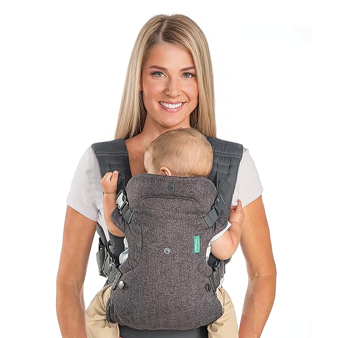 Portabebés convertible Infantino Flip 4 en 1, ajustable y ergonómico