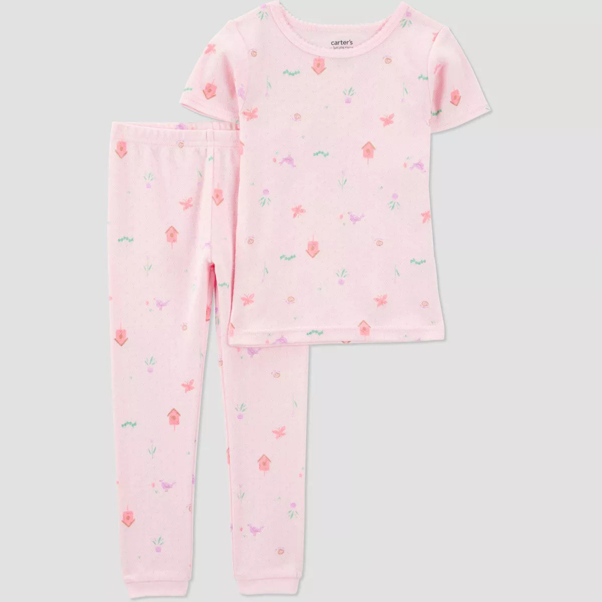 Pijama de 2 piezas para niña Carter's - Pájaros