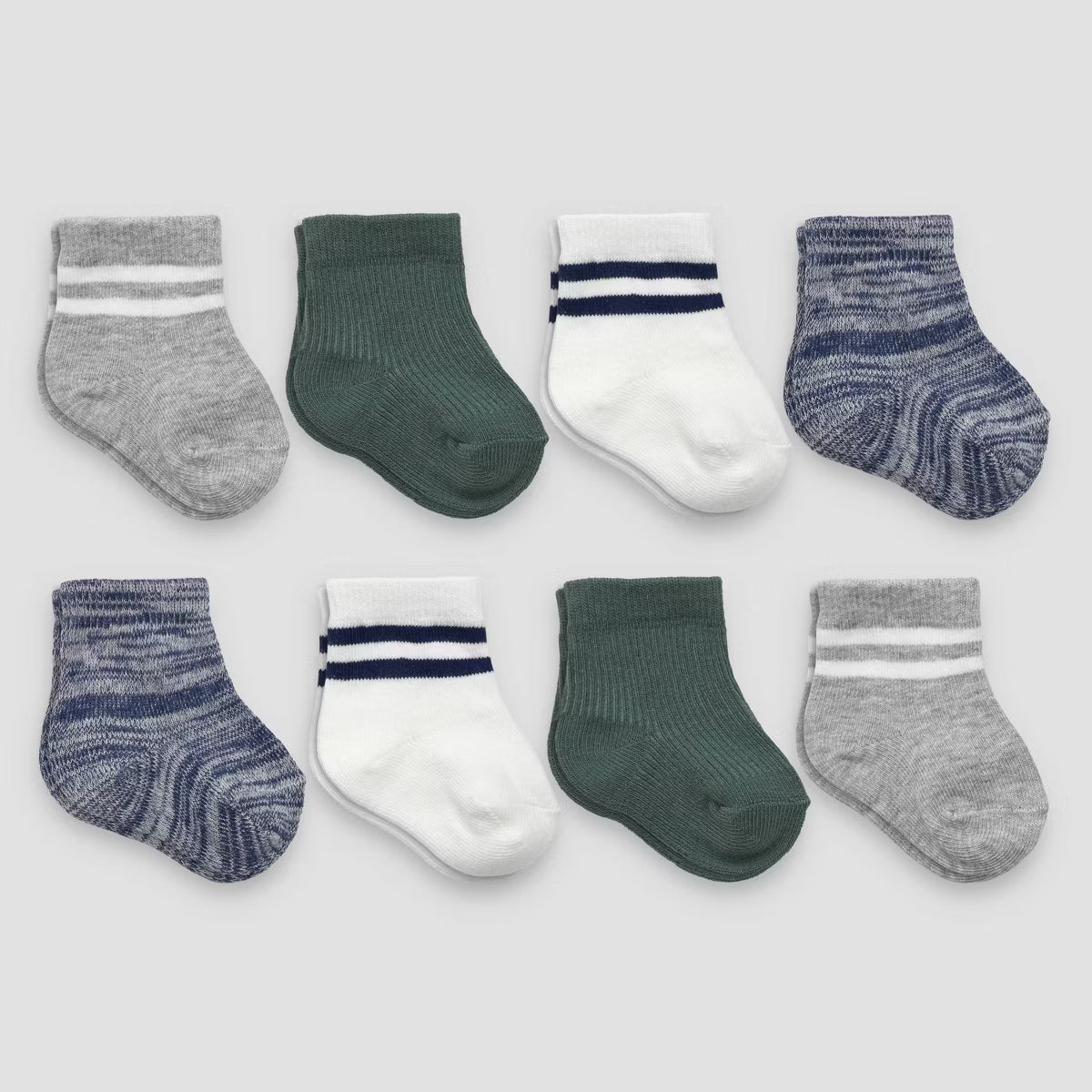 Calcetines para bebé niño Carter's (paquete de 8)