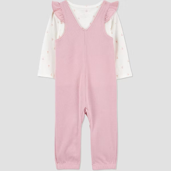 Conjunto de dos piezas para bebé niña Carter's