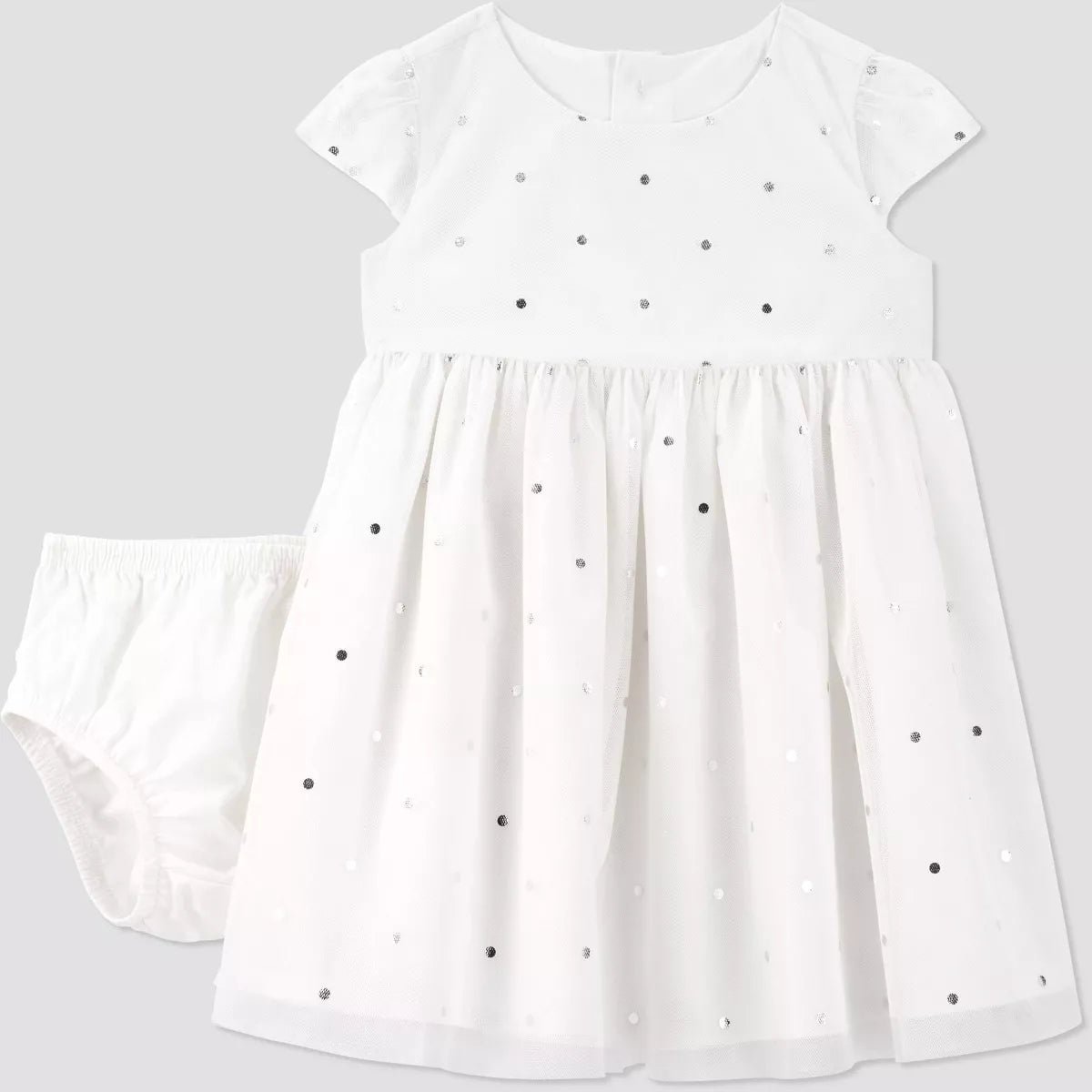 Vestido blanco fiesta Carter's