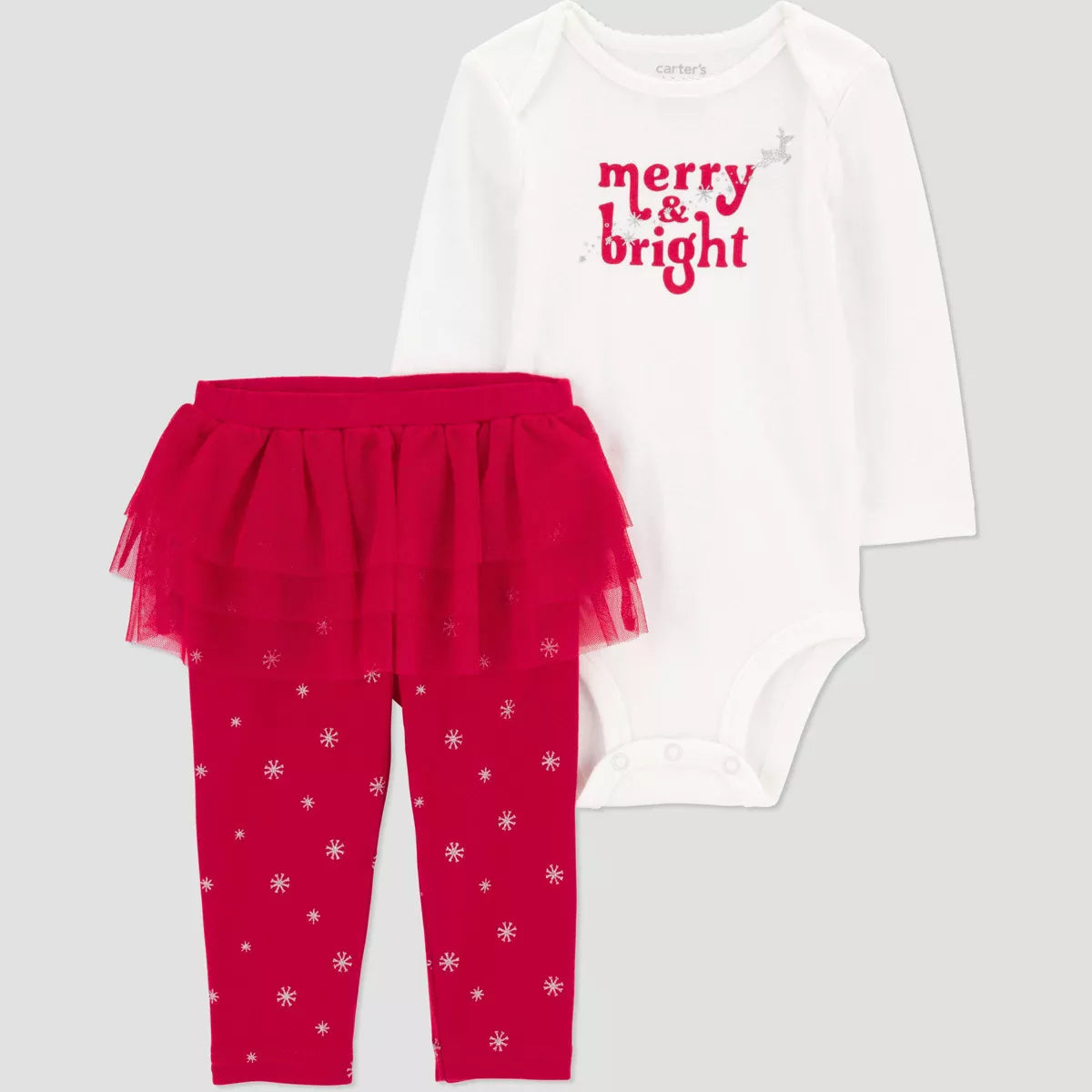 Conjunto navideño de 2 piezas Carter's