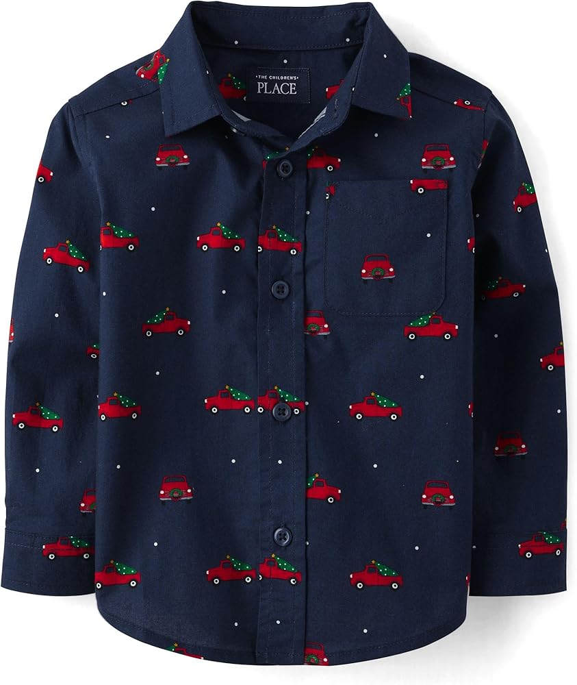 Camisa manga larga botones The Children’s Place