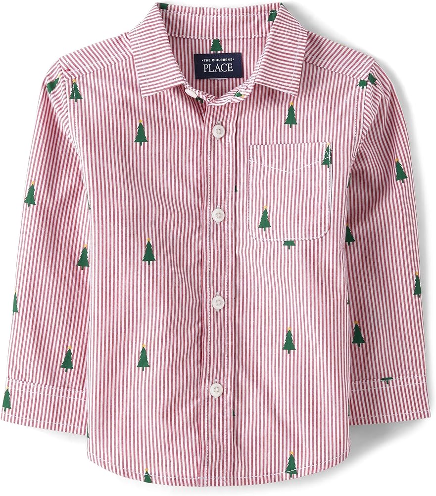 Camisa manga larga botones The Children’s Place