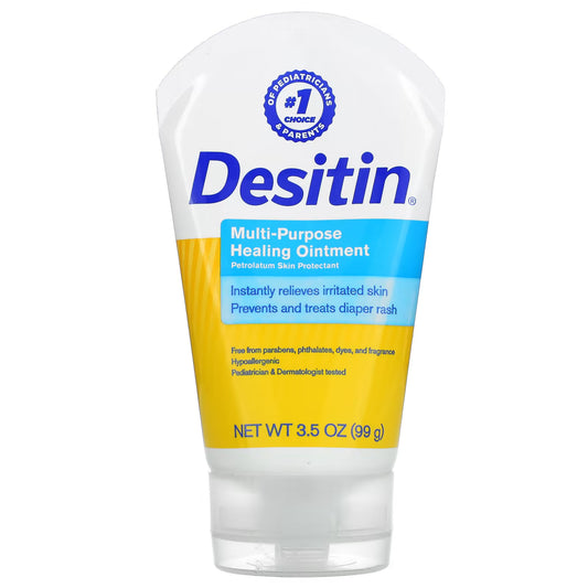 Ungüento multiusos Desitin para bebés con vaselina blanca para piel seca - 3.5 oz