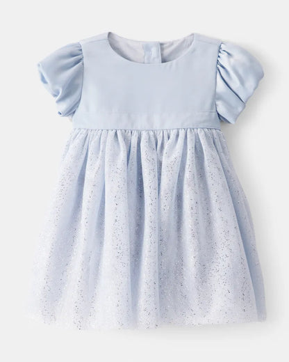 Vestido De Ocasión De Tul Navideño Oshkosh B'Gosh
