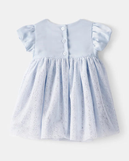 Vestido De Ocasión De Tul Navideño Oshkosh B'Gosh