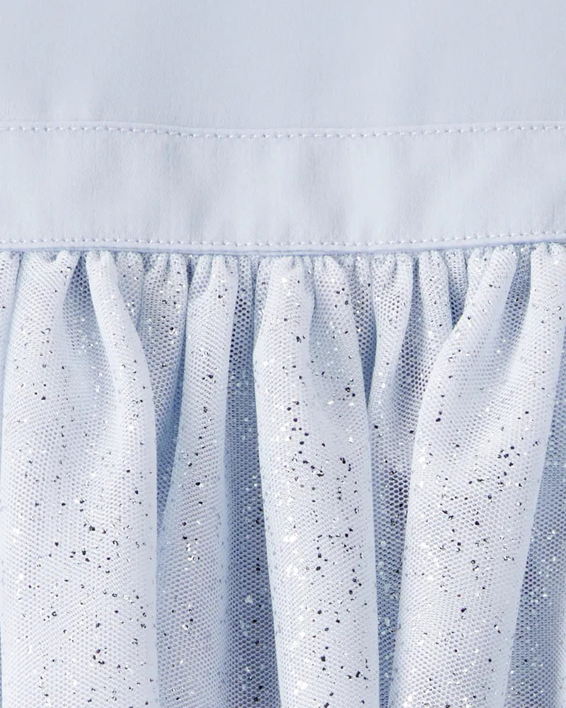 Vestido De Ocasión De Tul Navideño Oshkosh B'Gosh