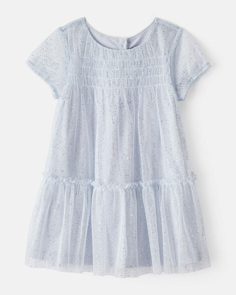 Vestido De Ocasión De Tul Navideño Oshkosh B'Gosh