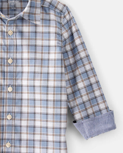 Camisa manga larga a cuadros OshKosh B'gosh