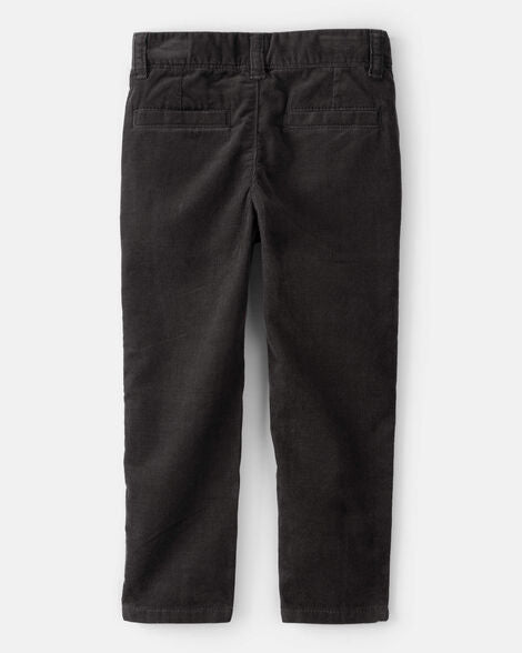 Pantalón De Corduroy negro Carter's