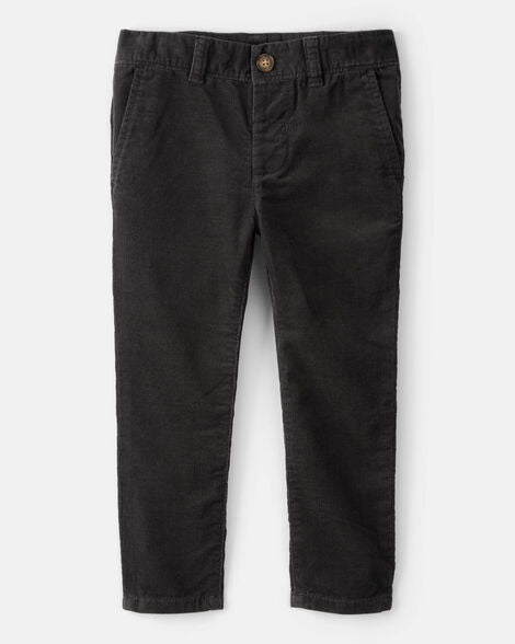 Pantalón De Corduroy negro Carter's