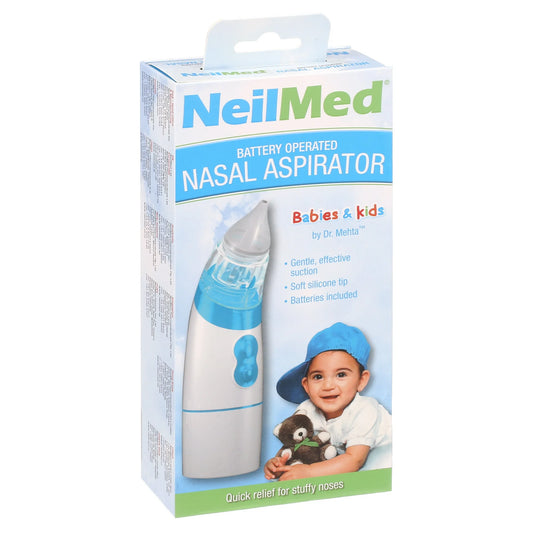 Aspirador nasal a batería NeilMed para bebés y niños
