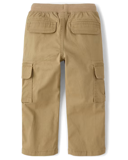 Pantalones cargo holgados café - The Children’s Place