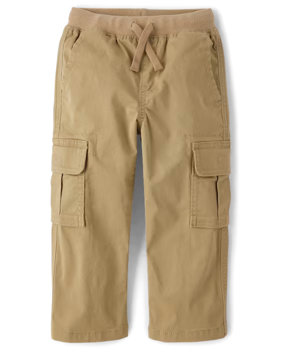 Pantalones cargo holgados café - The Children’s Place