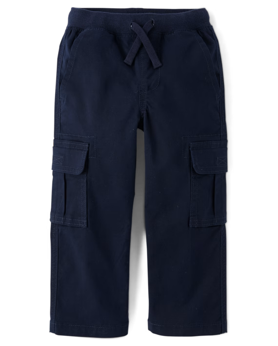 Pantalones cargo holgados azul - The Children’s Place