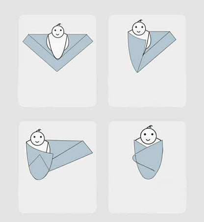 Manta Individual para envolver bebés unisex, suave y sedosa, de muselina de bambú, manta neutra para recibir a niños y niñas, 47 x 47 pulgadas.