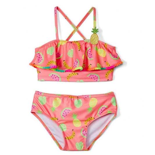 Traje de baño niña 2 piezas piñas