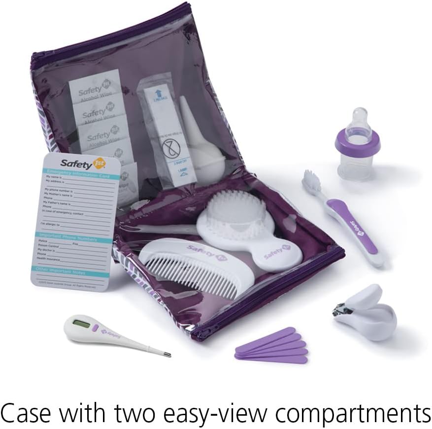 Kit de cuidado y aseo para bebés Safety 1st Deluxe, 24 piezas.