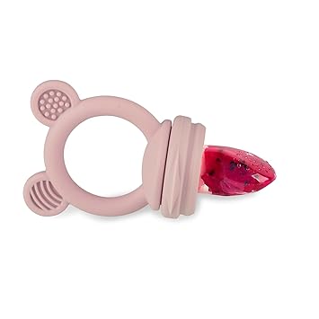 PandaEar Paquete de 3 chupones alimentadores de frutas y alimentos para bebés