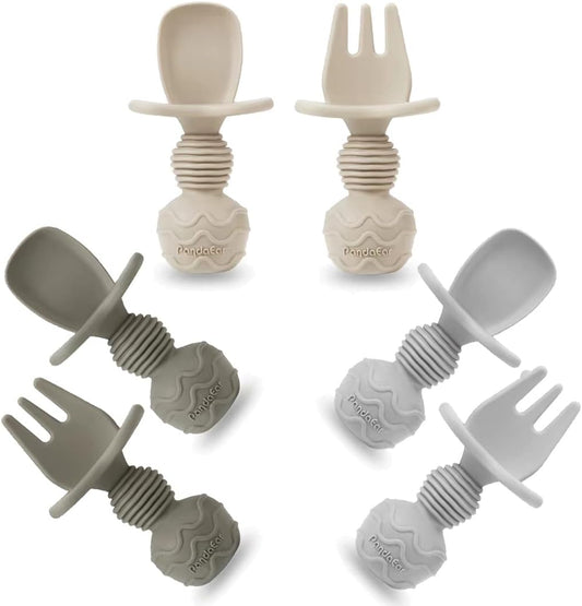 Set Cuchara y Tenedor de silicona