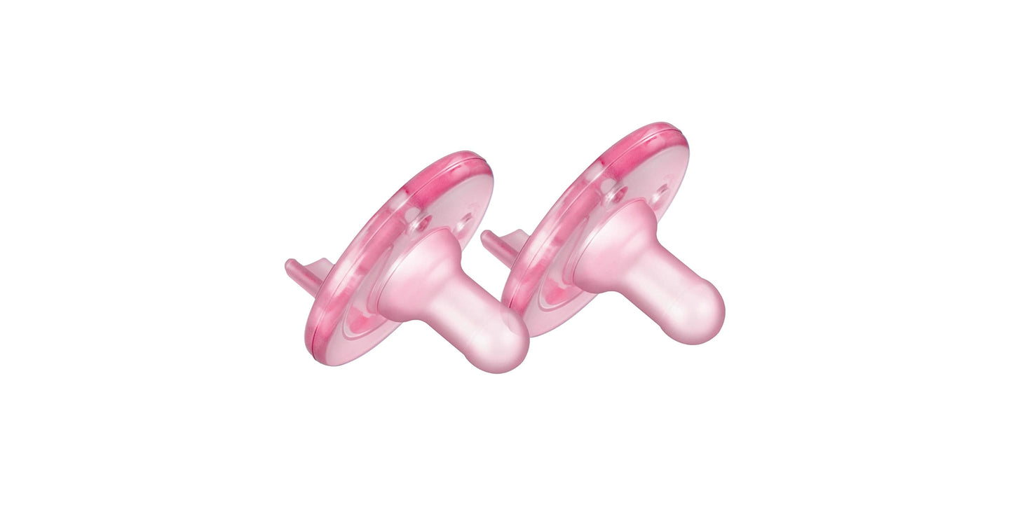 Chupete Philips Avent (3-18 meses), rosado, paquete de 2