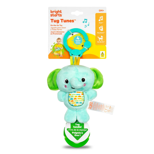 Peluche Mordedor Elefante Verde