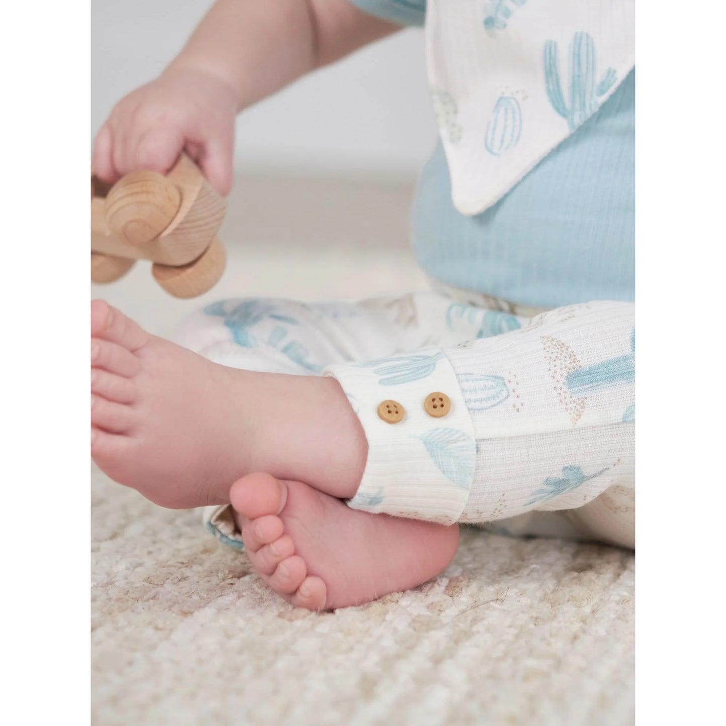 Conjunto de 2 Pantalones para bebé Just Born - Cactus