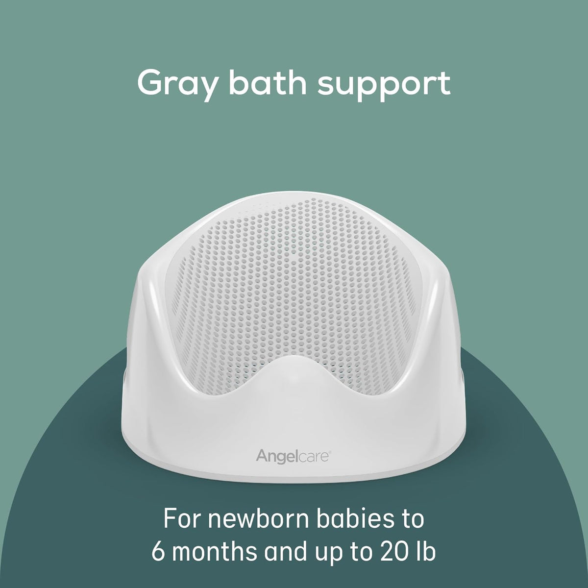 Soporte de Baño para Bebé Angelcare (Gris)