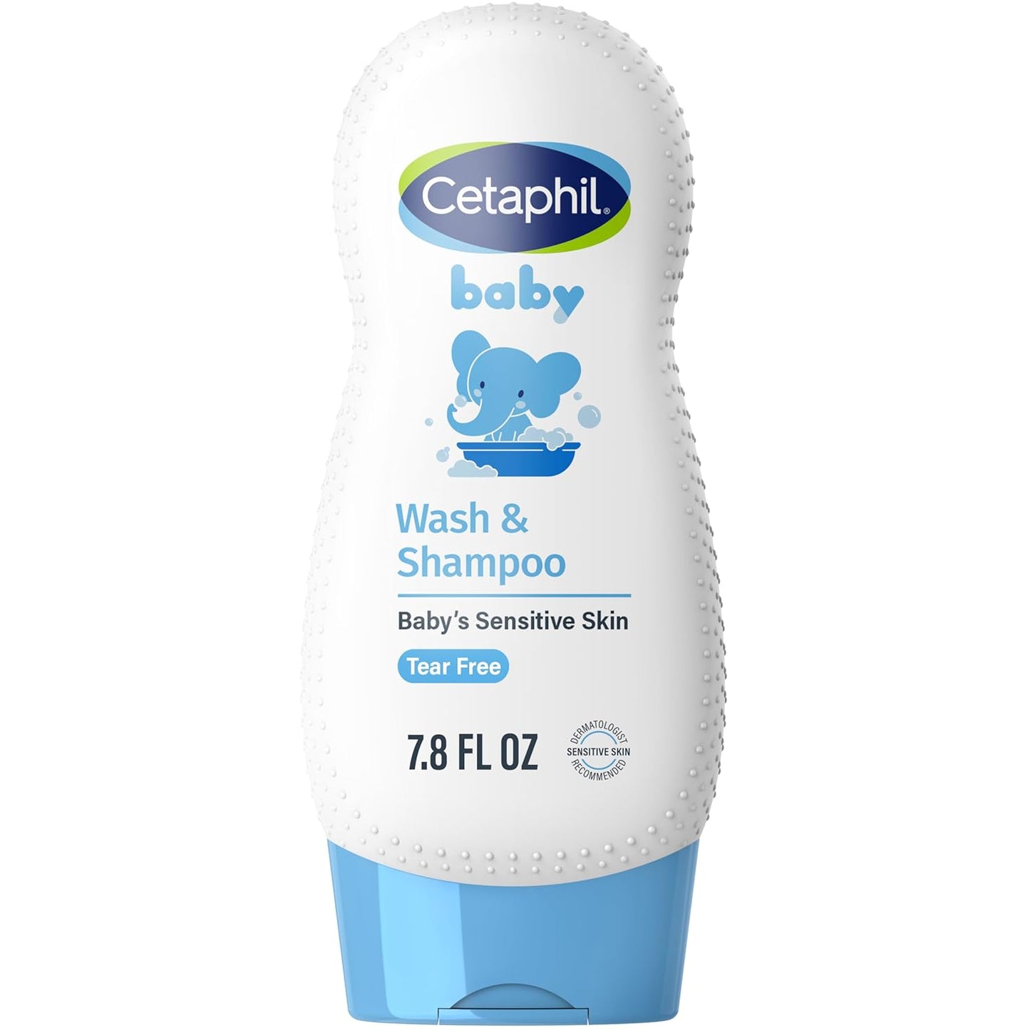 Champú y gel de baño 2 en 1 para bebé Cetaphil, sin lágrimas, caléndula, 220 ml