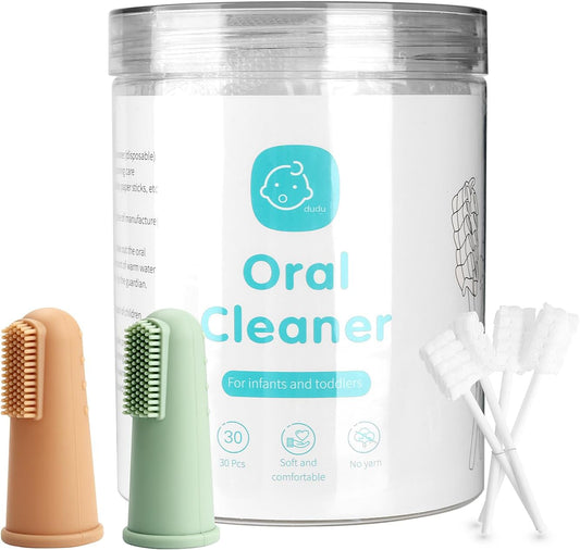 Kit de limpieza bucal con limpiador de lengua para bebés