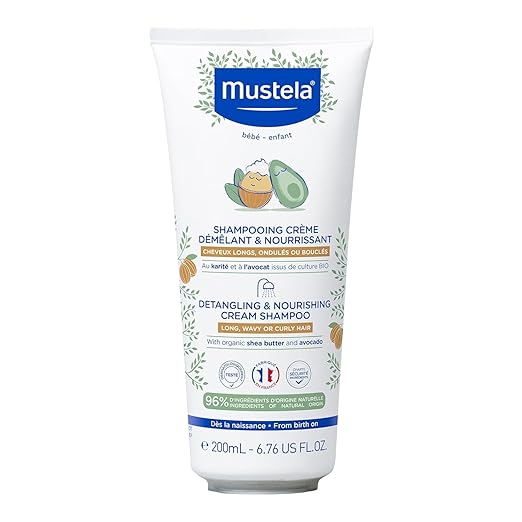 MUSTELA shampoo en crema desenredante y nutritivo