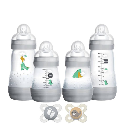 Set de alimentación MAM Feed & Soothe, para recién nacidos, incluye 6 piezas
