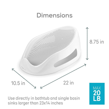 Soporte de Baño para Bebé Angelcare (Gris)