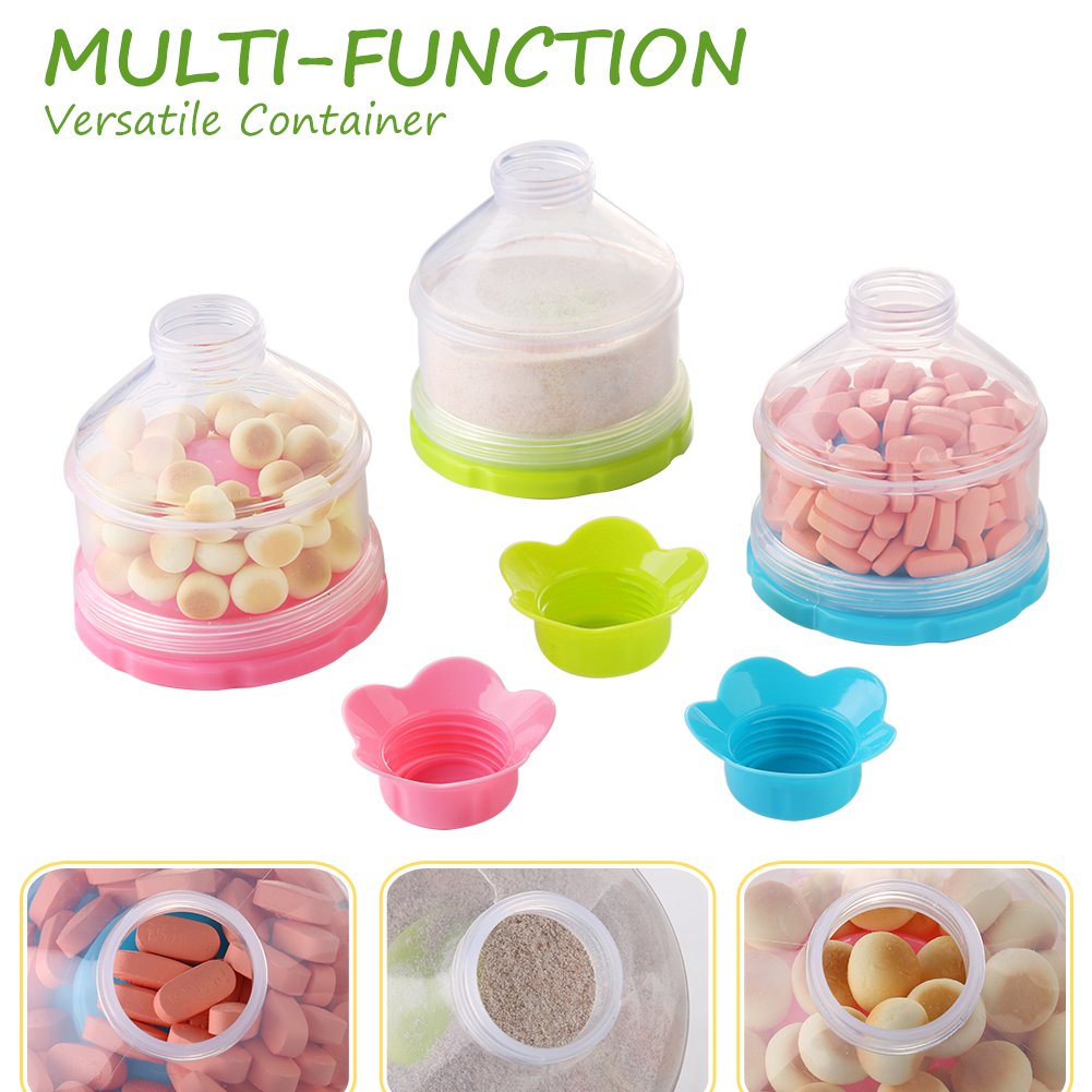 Dispensador de fórmula infantil,  libre de BPA.