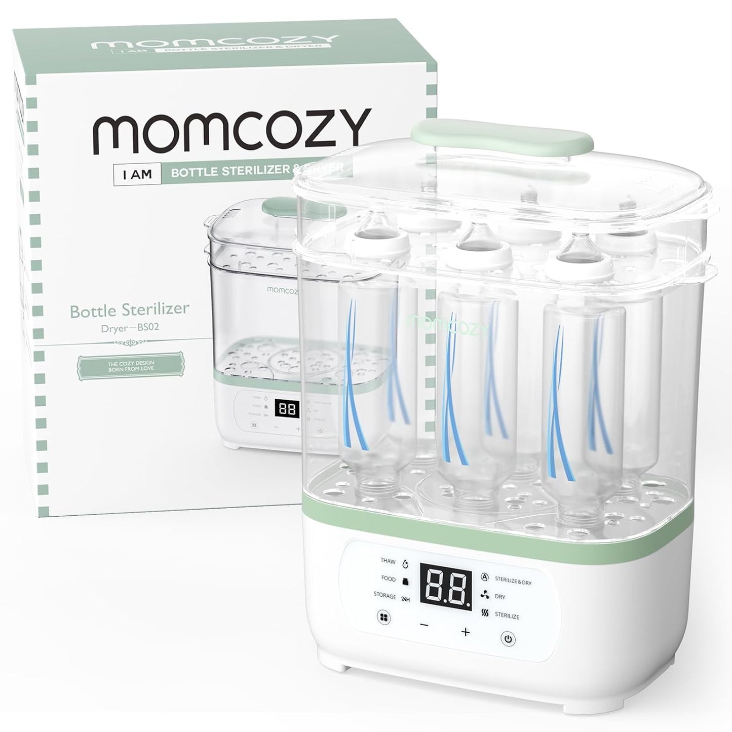 Esterilizador y secador de biberones Momcozy