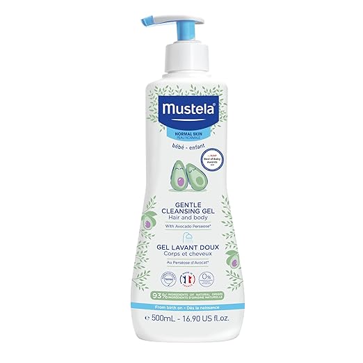 MUSTELA Gel Limpiador Suave con Aguacate