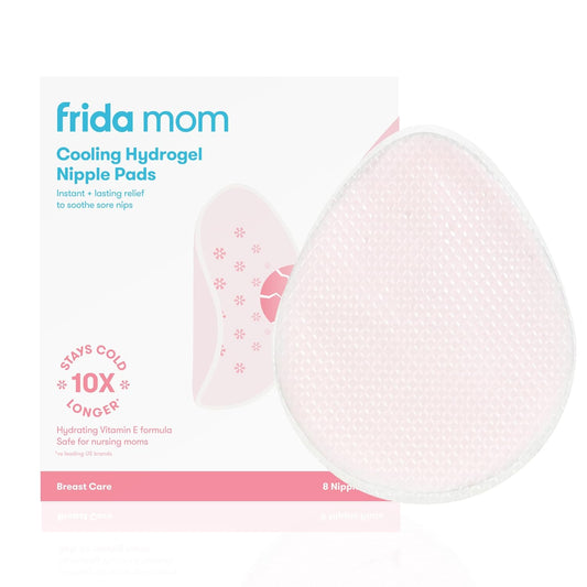 Frida Mom - Almohadillas refrescantes de hidrogel para pezones, 8 unidades