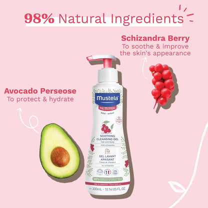 Mustela Gel limpiador calmante para bebés