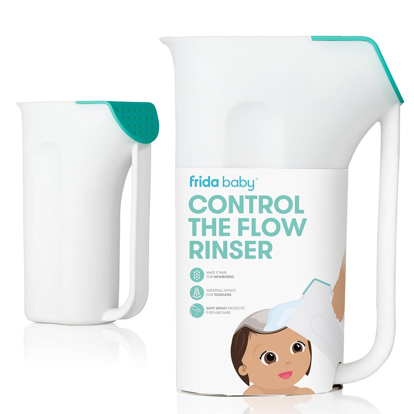 Frida Baby Control The Flow - Enjuagador, color blanco