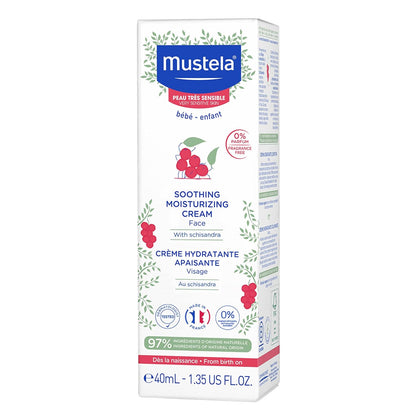Mustela Crema facial hidratante para pieles muy sensibles