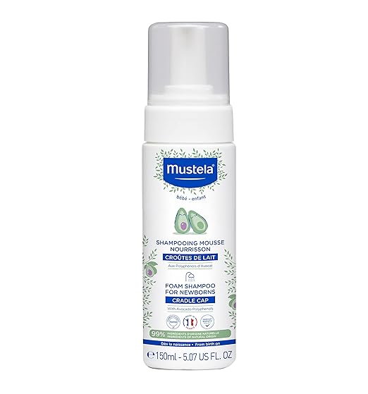 MUSTELA Shampoo en espuma para recién nacidos
