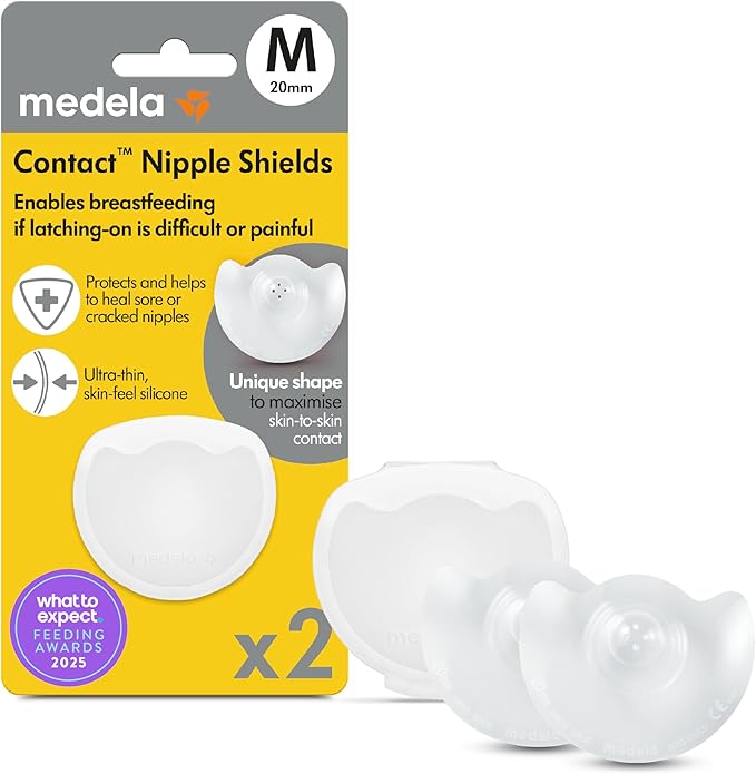 Protectores de pezón Medela, Talla M (20 mm)